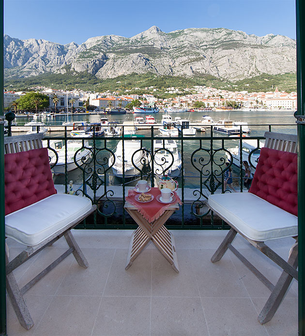 Makarska, apartments Nada - view from balcony