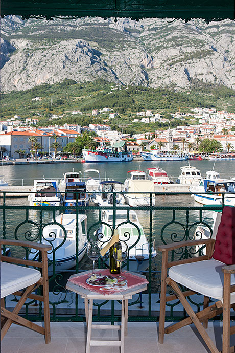 Makarska, apartments Nada - balcony