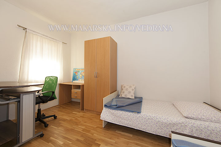 apartments Vedrana, Makarska - second bedroom