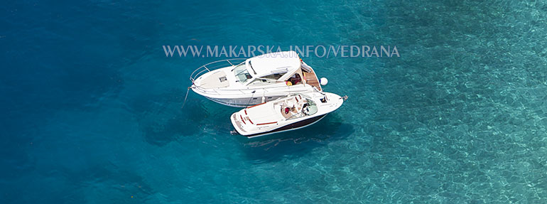 Yachts on the sea - Makarska beaches